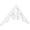 Ekena Millwork Pitch Vienna Architectural Grade PVC Gable Pediment, 36"W x 16 1/2"H x 1"P (11/12) GPP036X017X100VIE - alternate 1